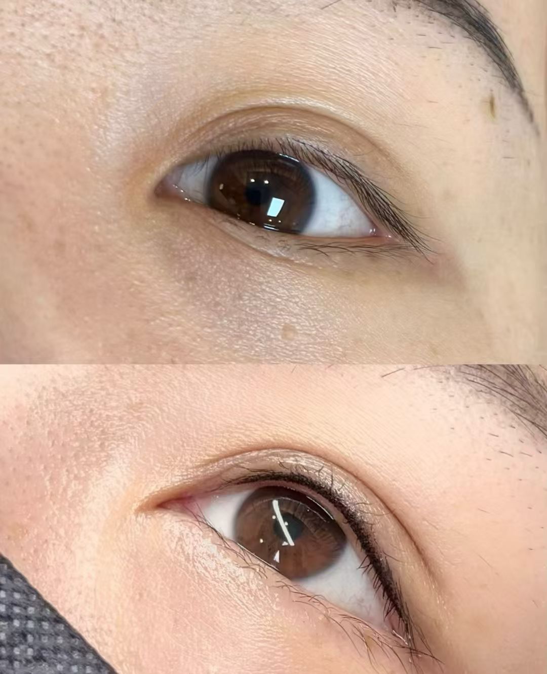 甜朵朵美瞳线作品 成都美瞳线 半永久纹绣